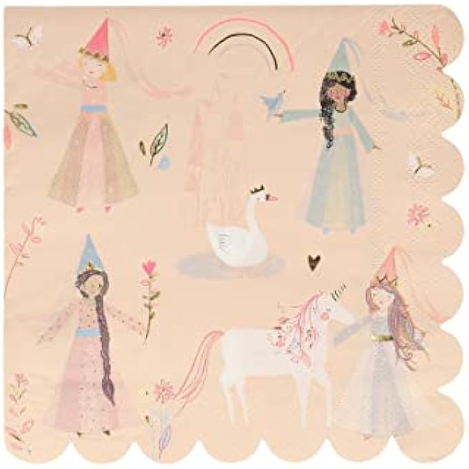 PRINCESS LARGE NAPKINS - Image 1